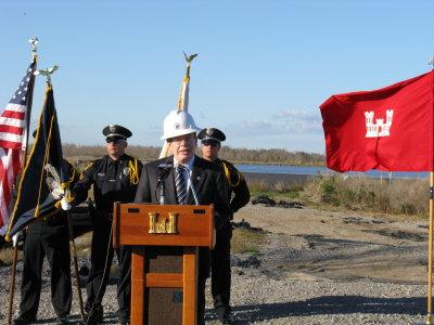 Ground Breaking for Non-Federal Levee
